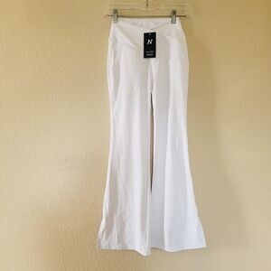 HALARA White Boot Cut Flare Yoga Pants